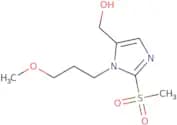 [2-Methanesulfonyl-1-(3-methoxypropyl)-1H-imidazol-5-yl]methanol