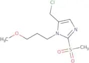 5-(Chloromethyl)-2-methanesulfonyl-1-(3-methoxypropyl)-1H-imidazole