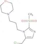 4-{3-[5-(Chloromethyl)-2-methanesulfonyl-1H-imidazol-1-yl]propyl}morpholine