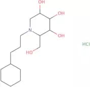 N-Cyclohexylpropyl deoxynojirimycin, hydrochloride