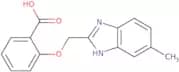 2-((5-Methyl-1H-benzo[D]imidazol-2-yl)methoxy)benzoic acid