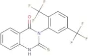 3-[2,5-Bis(trifluoromethyl)phenyl]-2-sulfanyl-3,4-dihydroquinazolin-4-one