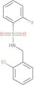 N-[(2-Chlorophenyl)methyl]-2-fluorobenzene-1-sulfonamide