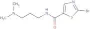 2-Bromo-N-[3-(dimethylamino)propyl]-1,3-thiazole-5-carboxamide