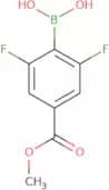 4-Methoxycarbonyl-2,6-difluorophenylboronic acid