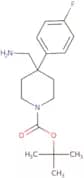 tert-Butyl 4-(aminomethyl)-4-(4-fluorophenyl)piperidine-1-carboxylate