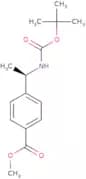(S)-4-(1-Boc-amino-ethyl)-benzoic acid methyl ester ee
