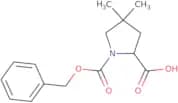 (2R)-1-[(Benzyloxy)carbonyl]-4,4-dimethylpyrrolidine-2-carboxylic acid