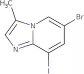 6-Bromo-8-iodo-3-methylimidazo[1,2-a]pyridine