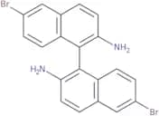 (R)-6,6'-Dibromo-[1,1'-binaphthalene]-2,2'-diamine