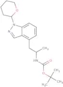 tert-Butyl ((2R)-1-(1-(tetrahydro-2H-pyran-2-yl)-1H-indazol-4-yl)propan-2-yl)carbamate