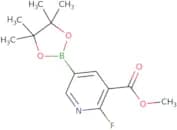Methyl 2-fluoro-5-(tetramethyl-1,3,2-dioxaborolan-2-yl)pyridine-3-carboxylate