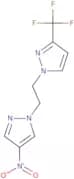 1-[2-(4-Nitro-1H-pyrazol-1-yl)ethyl]-3-(trifluoromethyl)-1H-pyrazole