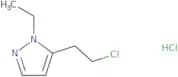 5-(2-Chloroethyl)-1-ethyl-1H-pyrazole hydrochloride