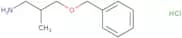 3-(Benzyloxy)-2-methylpropan-1-amine hydrochloride