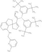 (R)-(+)-7-Bis(3,5-di-t-butylphenyl)phosphino-7'-[(6-methylpyridine-2-ylmethyl)amino]-2,2',3,3'-tet…