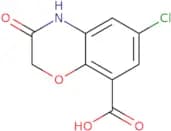 6-Chloro-3,4-dihydro-3-oxo-2H-benzo[b][1,4]oxazine-8-carboxylic acid