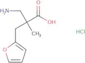 3-Amino-2-(furan-2-ylmethyl)-2-methylpropanoic acid hydrochloride