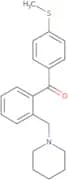 2-Piperidinomethyl-4'-thiomethylbenzophenone