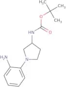 (R)-tert-Butyl 1-(2-aminophenyl)pyrrolidin-3-ylcarbamate