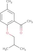 1-(2-Isobutoxy-5-methylphenyl)ethanone
