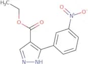 Ethyl 5-(3-nitrophenyl)-1H-pyrazole-4-carboxylate