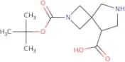 2-[(tert-butoxy)carbonyl]-2,6-diazaspiro[3.4]octane-8-carboxylic acid