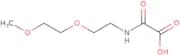 {[2-(2-Methoxyethoxy)ethyl]carbamoyl}formic acid