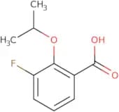 3-Fluoro-2-(propan-2-yloxy)benzoic acid