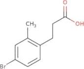 3-(4-Bromo-2-methylphenyl)propanoic acid
