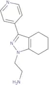 2-(3-(Pyridin-4-yl)-4,5,6,7-tetrahydro-1H-indazol-1-yl)ethan-1-amine