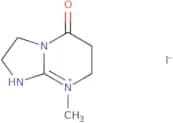 8-Methyl-2,3,6,7-tetrahydro-1H-imidazo[1,2-a]pyrimidin-8-ium-5-one iodide