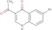 1-(6-Bromo-4-hydroxyquinolin-3-yl)ethan-1-one