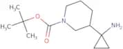 tert-Butyl 3-(1-aminocyclopropyl)piperidine-1-carboxylate