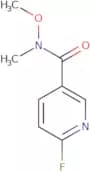 6-Fluoro-N-methoxy-N-methyl-nicotinamide