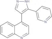 4-(3-Pyridin-3-yl-1H-pyrazol-4-yl)quinoline