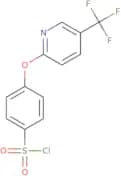 4-{[5-(Trifluoromethyl)pyridin-2-yl]oxy}benzenesulphonyl chloride