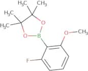 2-(2-Fluoro-6-methoxyphenyl)-4,4,5,5-tetramethyl-1,3,2-dioxaborolane