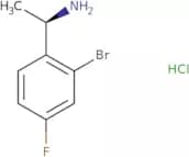 (R)-1-(2-Bromo-4-fluorophenyl)ethanamine hydrochloride
