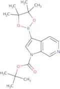 tert-Butyl 3-(4,4,5,5-Tetramethyl-1,3,2-dioxaborolan-2-yl)-1H-pyrrolo[2,3-c]pyridine-1-carboxylate