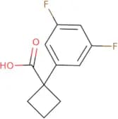 1-(3,5-Difluorophenyl)cyclobutane-1-carboxylic acid