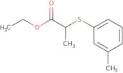Ethyl 2-[(3-methylphenyl)sulfanyl]propanoate