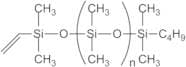 monoVINYL TERMINATED POLYDIMETHYLSILOXANE, asymmetric, 80-120 cSt
