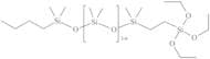 Ω-BUTYLPOLY(DIMETHYLSILOXANYL)ETHYLTRIETHOXYSILANE, tech