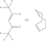 SILVER(I) HEXAFLUORO-2,4-PENTANEDIONATE - CYCLOOCTADIENE COMPLEX