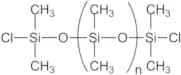 CHLORINE TERMINATED POLYDIMETHYLSILOXANE, 500-800 cSt