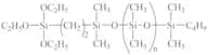 monoTRIETHOXYSILYLETHYL TERMINATED POLYDIMETHYLSILOXANE, 16-24 cSt