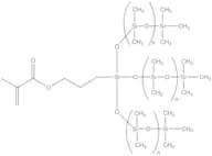monoMETHACRYLOXYPROPYL FUNCTIONAL TRIS(POLYDIMETHYLSILOXANE), 10 cSt