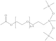 3-{2-[ACETOXY(POLYETHYLENEOXY)PROPYL]}HEPTAMETHYLTRISILOXANE, tech-95