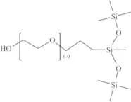 3-[HYDROXY(POLYETHYLENEOXY)PROPYL]HEPTAMETHYLTRISILOXANE, 90%